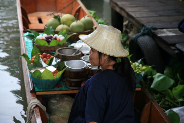 Taling Chan floating market, Bangkok